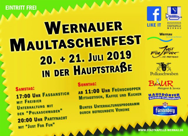 Maultaschenfest Wernau